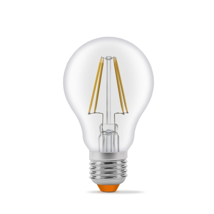 LED лампа VIDEX Filament A60F 7W E27 4100K, Videx, 23671