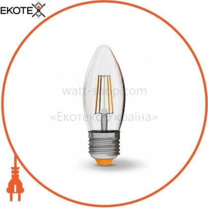 Videx 23681 led лампа videx c37f 4w e27 4100k 220v