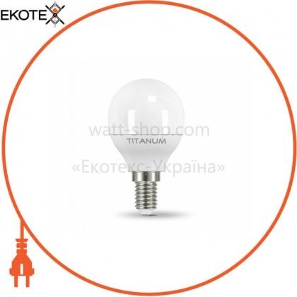 Videx 23695 led лампа titanum g45 5w e14 4100k 220v