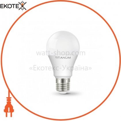 Videx 23802 led лампа titanum a60 10w e27 4100k 220v