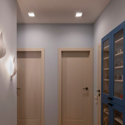 LED Світильник накладний квадрат VIDEX 12W 5000K White, Videx, 24151
