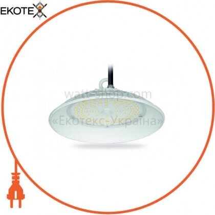 Videx 24352 led светильник высотный high bay videx 100w 5000k 220v белый (vl-hbe-1005w) 1шт