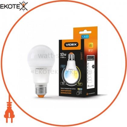 Videx 24554 led лампа с регулировкой цветности videx a60ec3 10w e27 220v