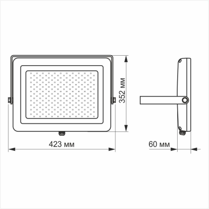 LED прожектор VIDEX PREMIUM 150W 5000K Білий, Videx, 24636