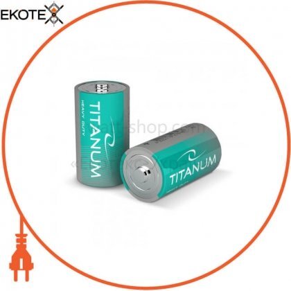 Videx 24788 батарейка солевая titanum r20p/d 2pcs shrink (12/288)