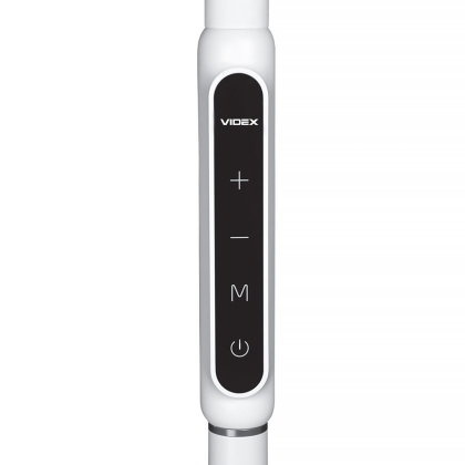 LED торшер білий VIDEX TF07W 14W 3000-5500K, Videx, 24857
