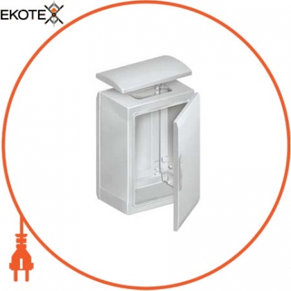 Floor standing encl. polyester vers.PLAT open top w / canopy 1000x500x320 IP44, Schneider, NSYPLAT1053G