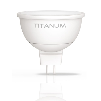 LED лампа TITANUM MR16 6W GU5.3 4100K, Titanum, 25001