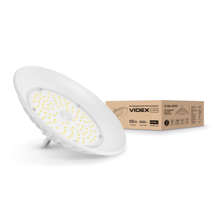 LED світильник висотний ХайБей VIDEX 150W 5000K білий, Videx, 25045