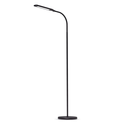 LED торшер чорний VIDEX VL-TF0702B 8W 3000-5500K, Videx, 25049