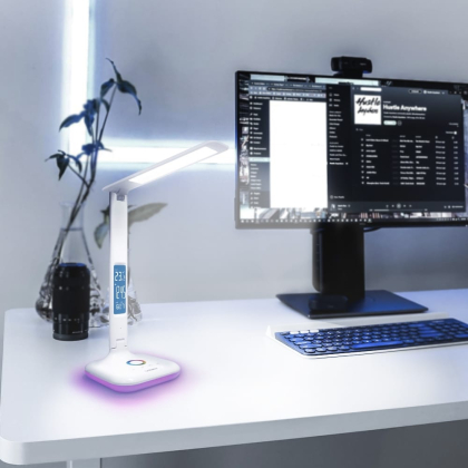 LED лампа настiльна VIDEX TF05W-RGB 7W 3000-5500K, Videx, 25052