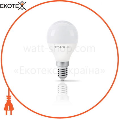 LED лампа TITANUM G45 6W E14 3000K