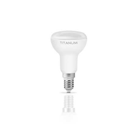 LED лампа TITANUM R50 6W E14 4100K 220V, Titanum, 25684