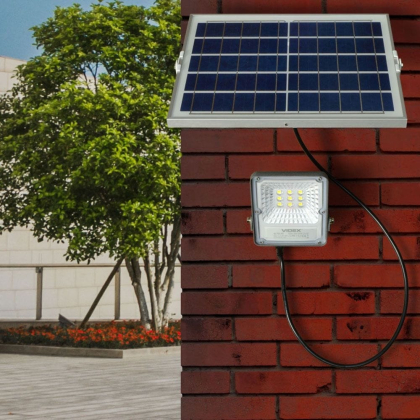 LED прожектор автономний VIDEX 600Lm 5000K, Videx, 25742