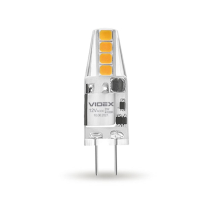 LED лампа VIDEX G4e 12V 2W G4 4100K, Videx, 25754
