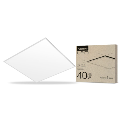 LED панель VIDEX 40W 6200K Антиблікова (UGR, Videx, 25876