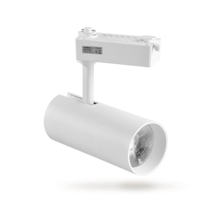 LED світильник трековий VIDEX 30W 4100K білий, Videx, 25916