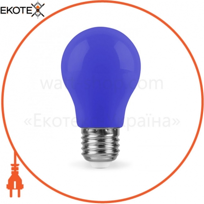 Светодиодная лампа Feron LB-375 3W E27 синяя