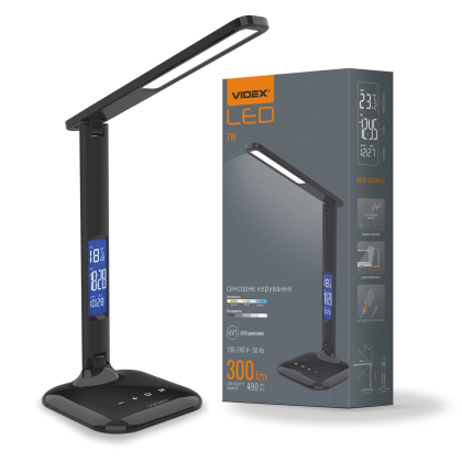 LED лампа настiльна VIDEX TF05B 7W 3000-5500K, Videx, 25945