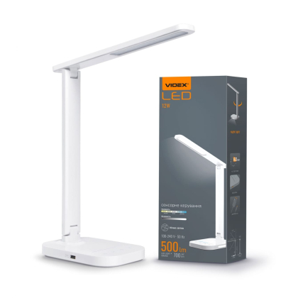 LED лампа настiльна VIDEX TF12W 12W 3000-6500K, Videx, 25947