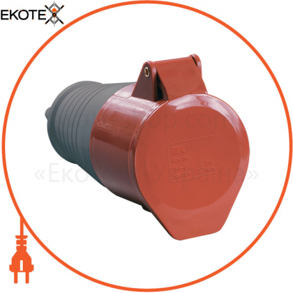 Розетка переносна ССІ-215 3Р+РЕ+N 16А 380-415В IP44 IEK, IEK, PSR22-016-5