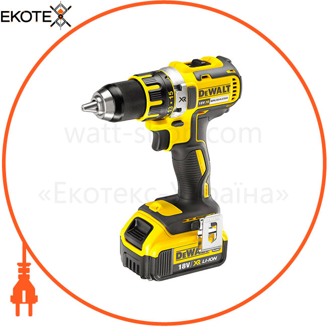 Дриль-шуруповерт безщіткового DeWALT DCD790M2, DeWALT, DCD790M2