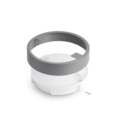 LED світильник IP65 круглий VIDEX 18W 5000K з сенсором освітленості, Videx, 26106