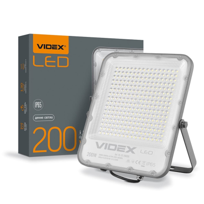LED прожектор VIDEX PREMIUM F2 200W 5000K, Videx, 26173