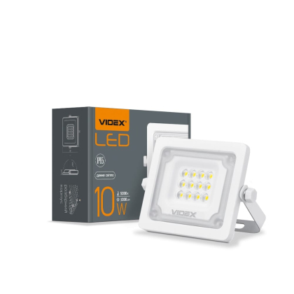 LED прожектор VIDEX F2e 10W 5000K, Videx, 26328