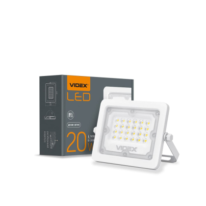 LED прожектор VIDEX F2e 20W 5000K, Videx, 26329