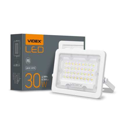 LED прожектор VIDEX F2e 30W 5000K, Videx, 26330