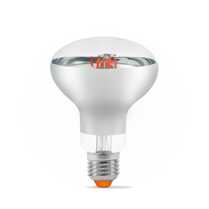 LED лампа VIDEX Filament R80FF 09W E27 1200K, Videx, 26413