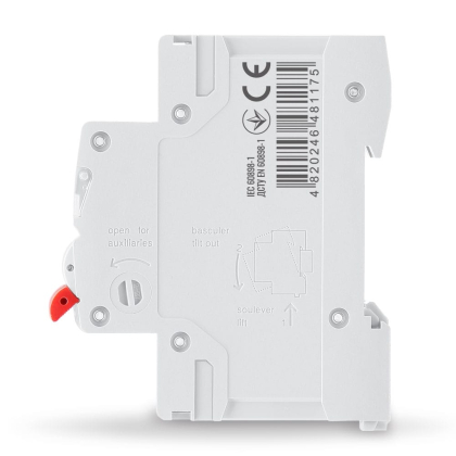 Автоматичний вимикач RS4 1п 63А С 4,5кА VIDEX RESIST, Videx, 26512