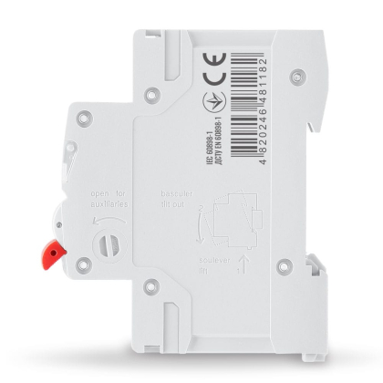 Автоматичний вимикач RS4 2п  6А С 4,5кА VIDEX RESIST, Videx, 26513