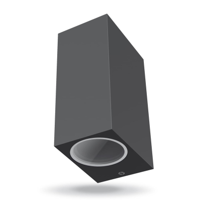 LED Світильник архітектурний AR012G IP54 VIDEX GU10x2, Videx, 26531