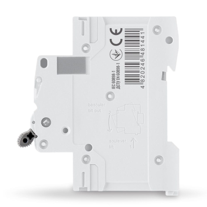 Автоматичний вимикач RS6 1п 63А 6кА С VIDEX RESIST, Videx, 26553