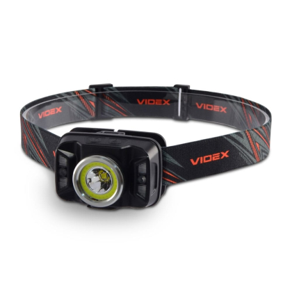 Налобний світлодіодний ліхтарик VIDEX VLF-H035C 410Lm 5000K, Videx, 26571