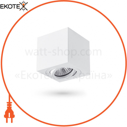 Світильник VIDEX під лампу GU10 SPF01 накладний білий