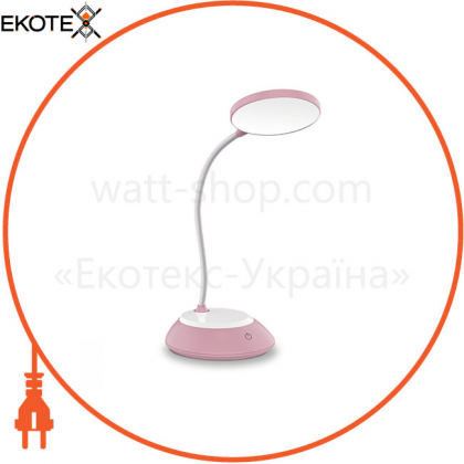 LED настільна лампа TITANUM TLTF-022P 7W 3000-6500K USB рожева
