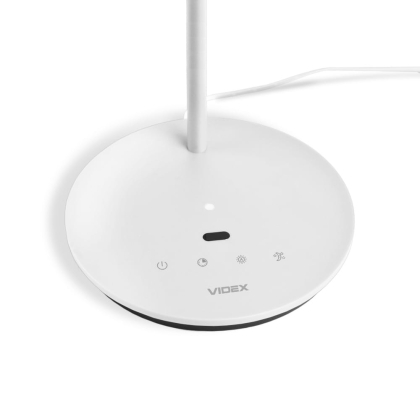 LED лампа настiльна VIDEX VL-TF15W 20W 4100K біла, Videx, 26905
