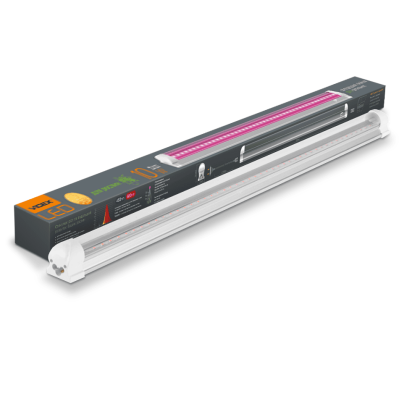 LED FITO світильник лінійний VIDEX T8 0,6М 10W, Videx, 27001