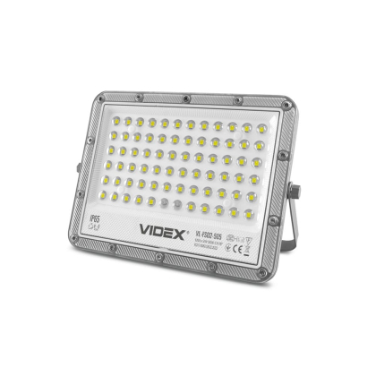LED прожектор автономний VIDEX 1000LM 5000K 3.2V, Videx, 27063