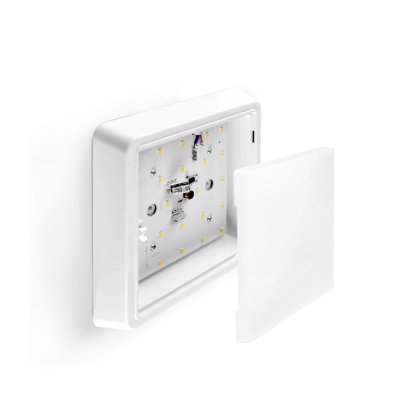 LED Світильник квадратний накладний TITANUM 18W 5000K 220V, Titanum, 27088