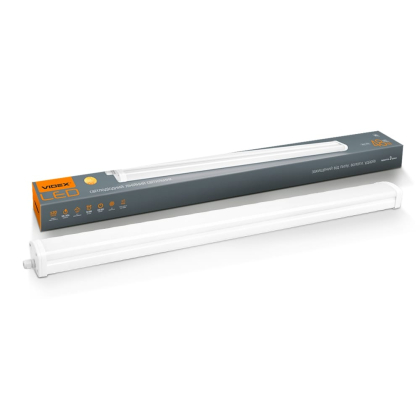 LED світильник IP65 лінійний VIDEX 48W 1,2М 5000K, Videx, 27180