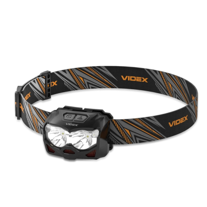 Налобний світлодіодний ліхтарик VIDEX VLF-H055D 500Lm 5000K, Videx, 27212