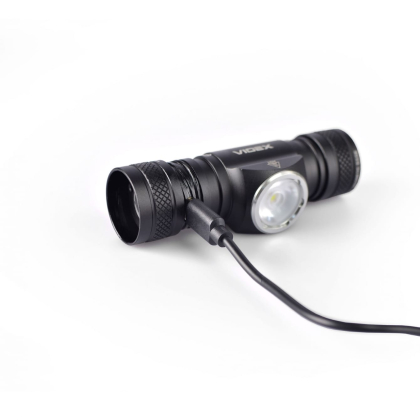 Налобний світлодіодний ліхтарик VIDEX VLF-H065A 1200Lm 5000K, Videx, 27213