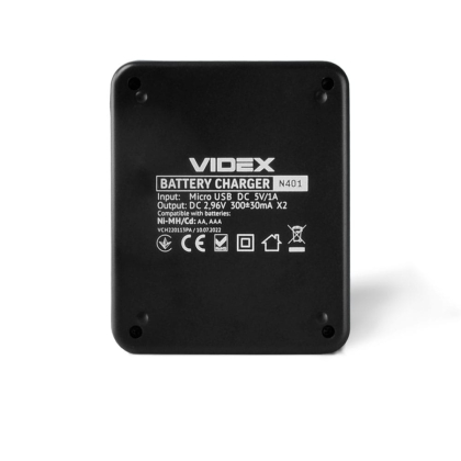 Зарядний пристрій Videx VCH-N401, Videx, 27243