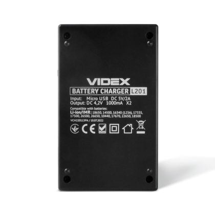 Зарядний пристрій Videx VCH-L201, Videx, 27244