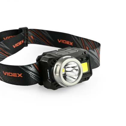 Налобний світлодіодний ліхтарик VIDEX VLF-H075C 550Lm 5000K, Videx, 27298