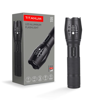 Портативний світлодіодний ліхтарик TITANUM TLF-T05 300Lm 6500K, Titanum, 27320
